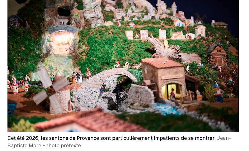 Sous le soleil caniculaire. Préparer Noël avant l’heure